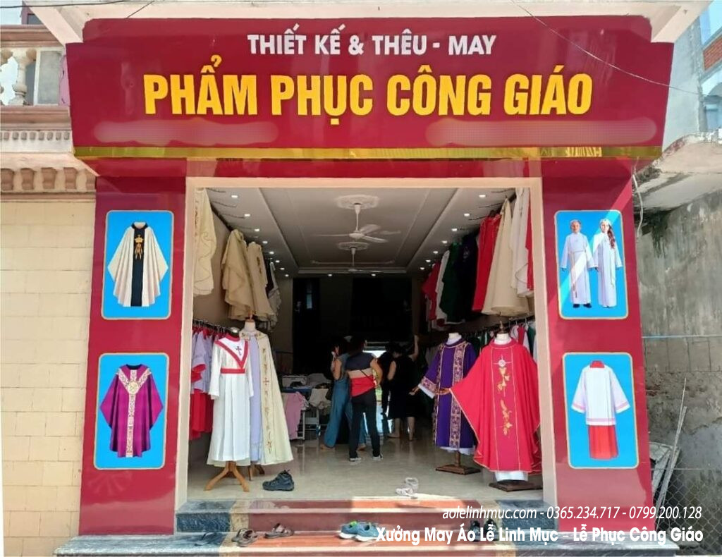 Xưởng May Áo Lễ Linh Mục – Lễ Phục Công Giáo