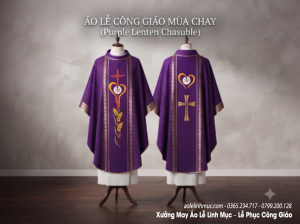 Áo Lễ Linh Mục (Casula) Màu Tím